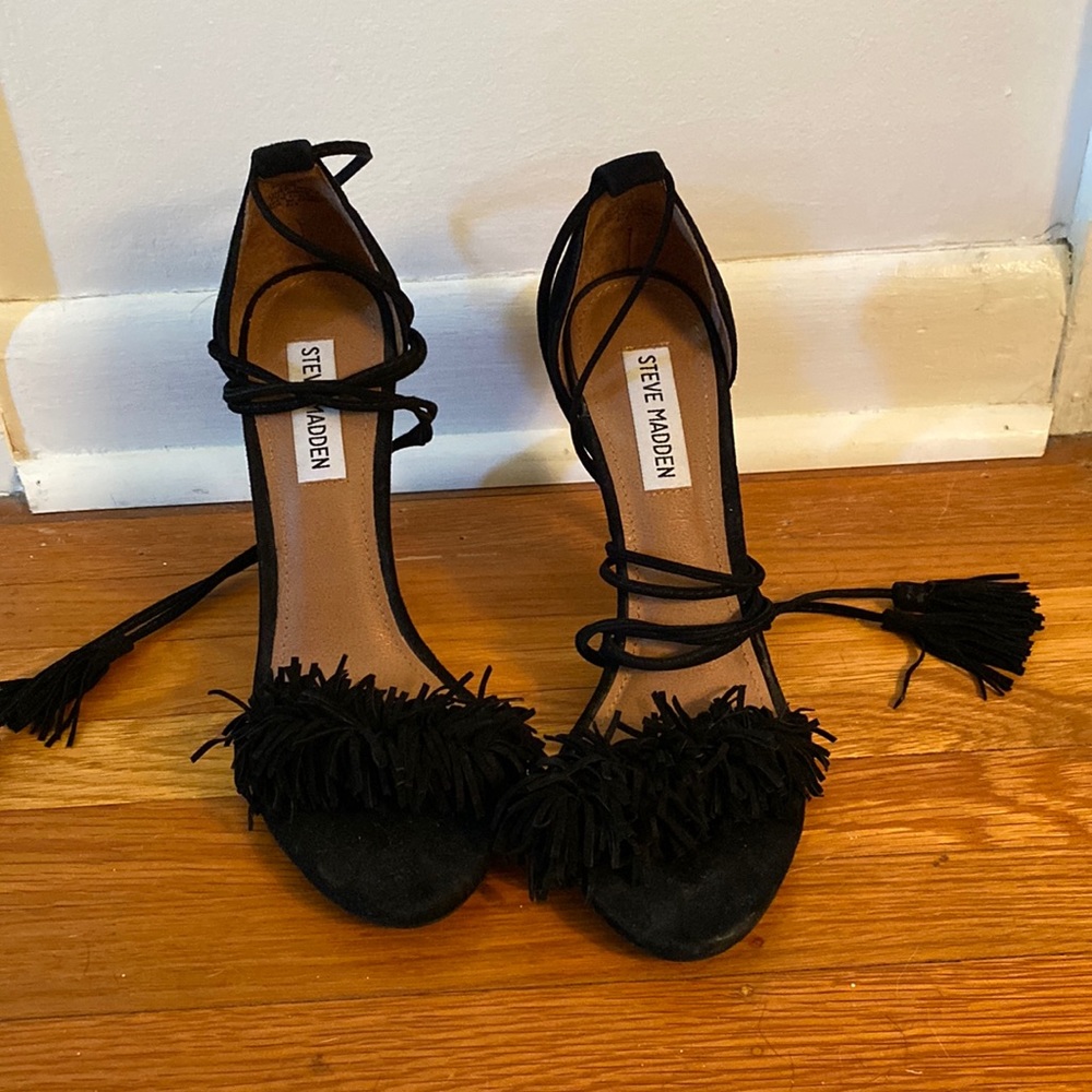 Steve Madden lace up heels